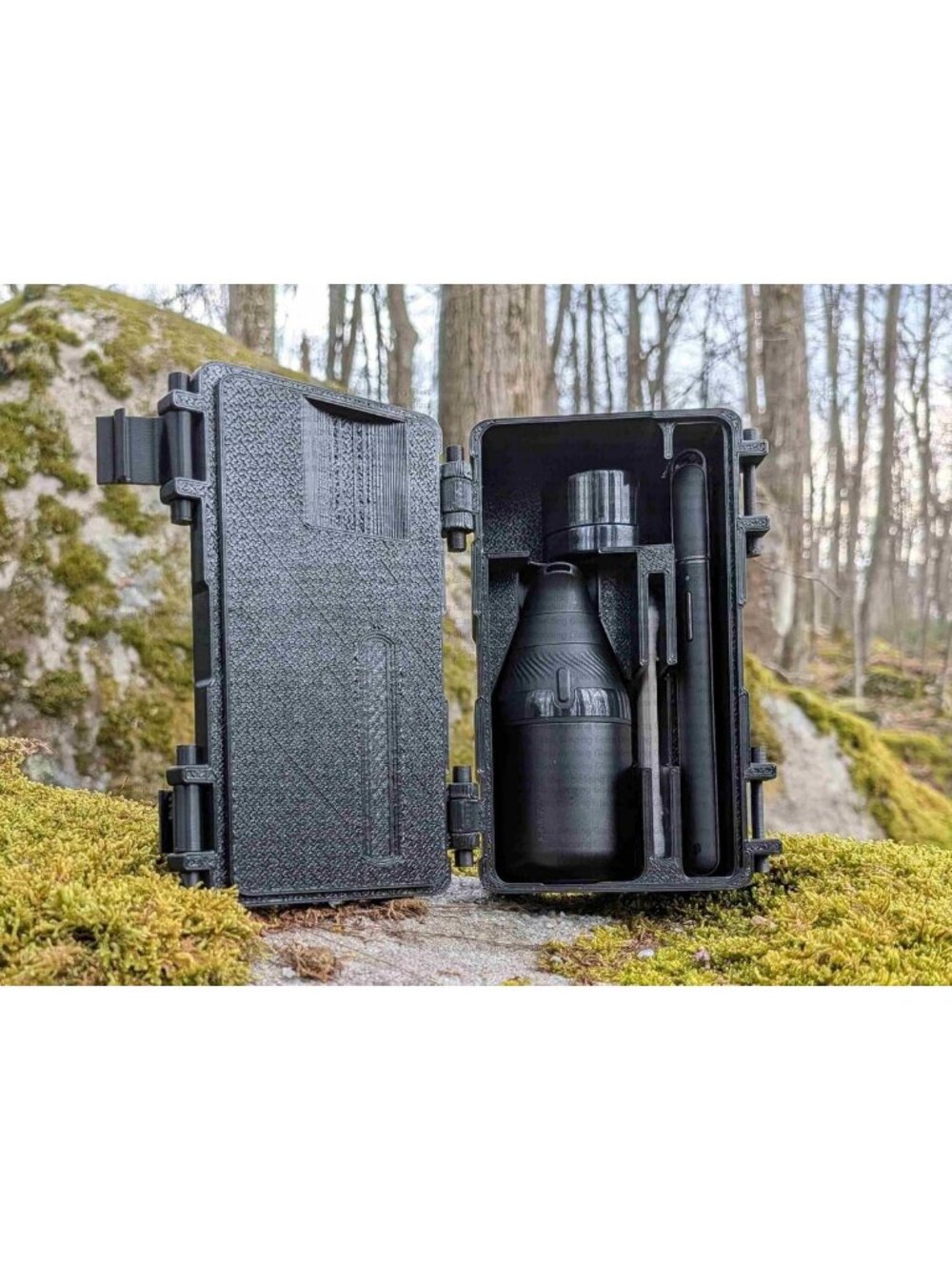 Compact Travel Case for Puffco Proxy - Hot Knife, Q-Tips & Stash Jar Storage